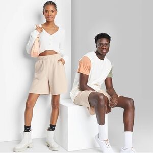 Wild Fable Light Taupe Men's Bermuda Shorts